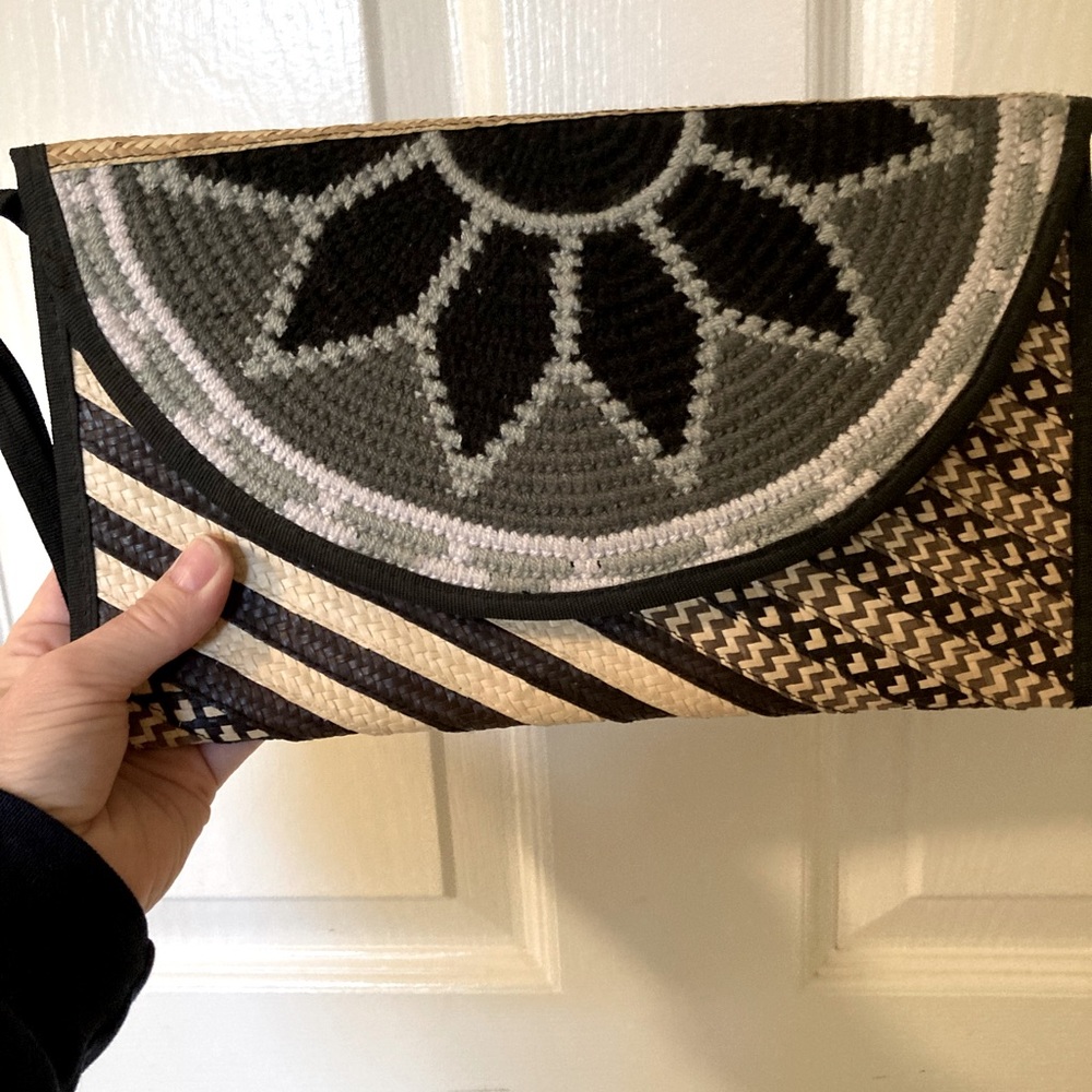 Woven Clutch from Columbia (New)